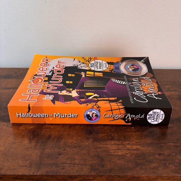 Halloween is Murder Carolyn Arnold Large Print Paperback - Picture 6 of 9